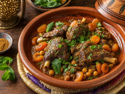 Marokkanische Lamm-Tajine mit Baharat – Das perfekte Schmorgericht
