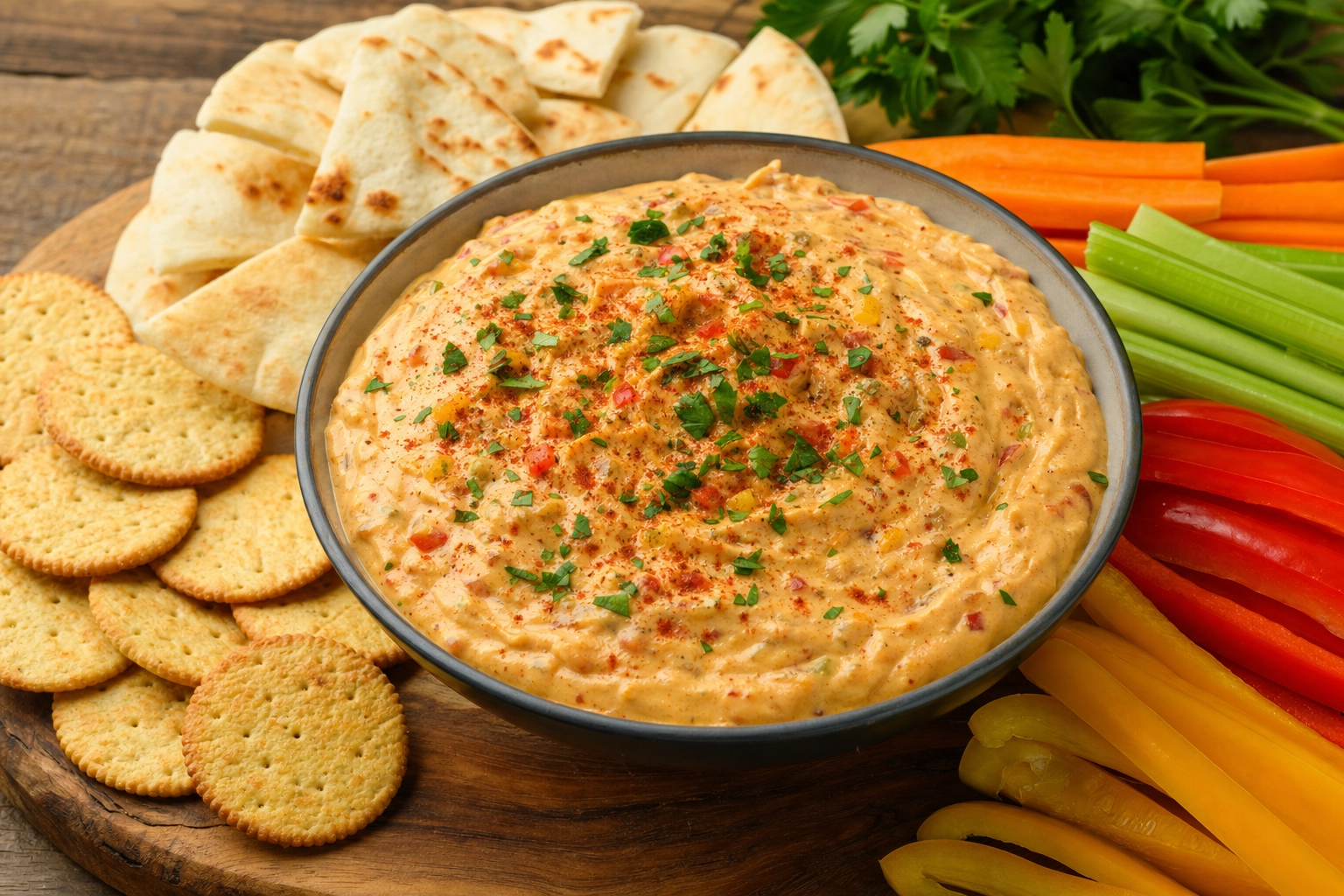 Schneller Chakalaka-Frischkäse-Dip – Würzig, cremig & in 5 Minuten fertig