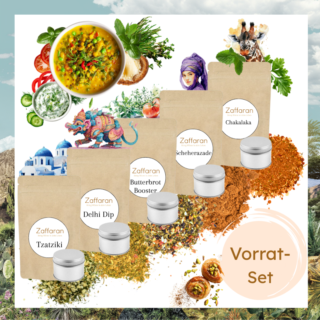 VORRAT-Entdecker-Set (5 Gewürzklassiker)