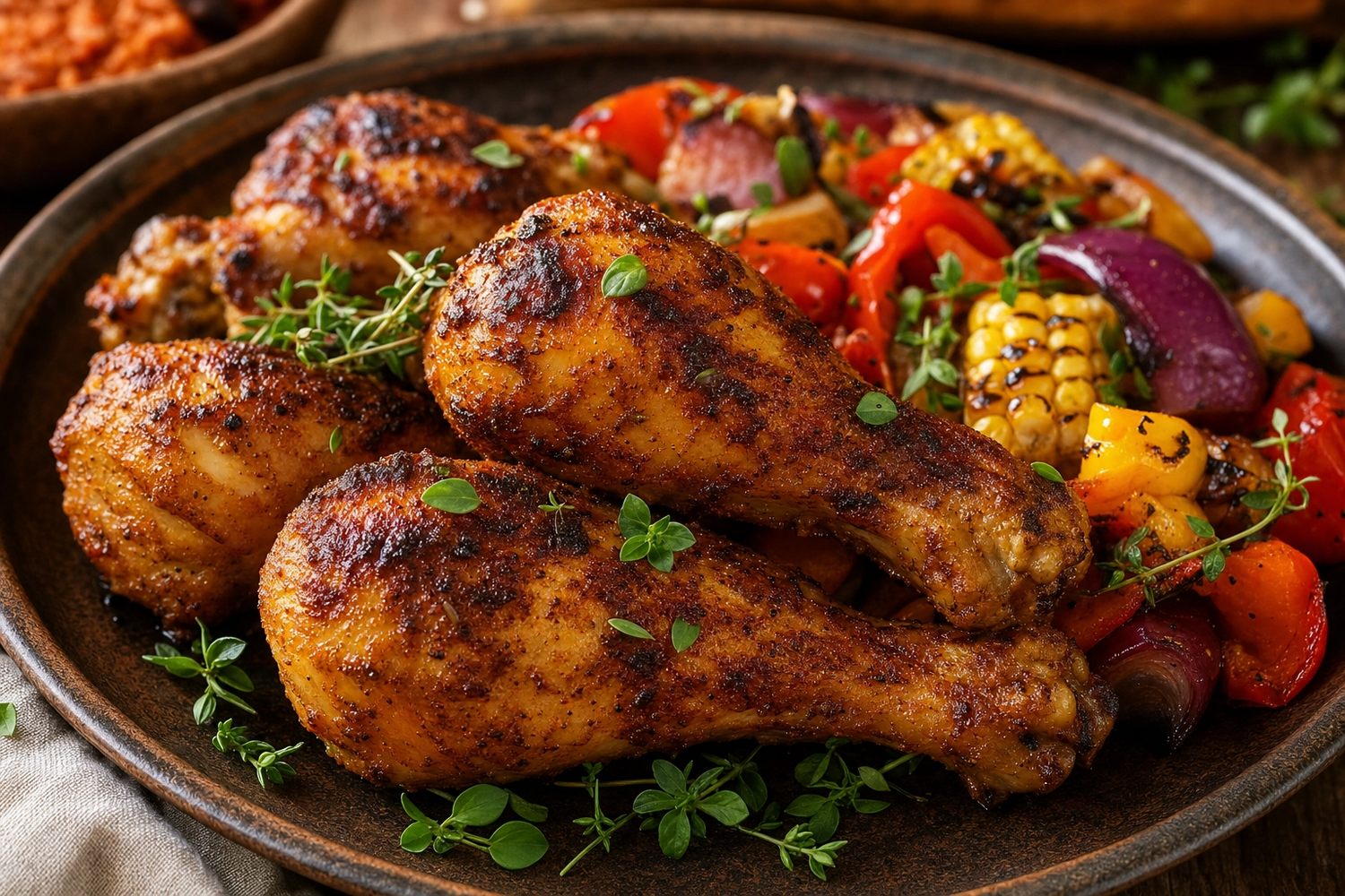 Spicy Cajun Chicken: Hähnchen nach Südstaaten-Art